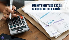 Türkiye’nin  yüzde 32'si serbest meslek sahibi